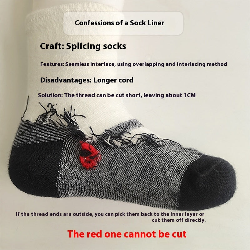 Baby Non-Slip Ankle Socks - Combed Cotton Ballet Socks with Grip Soles