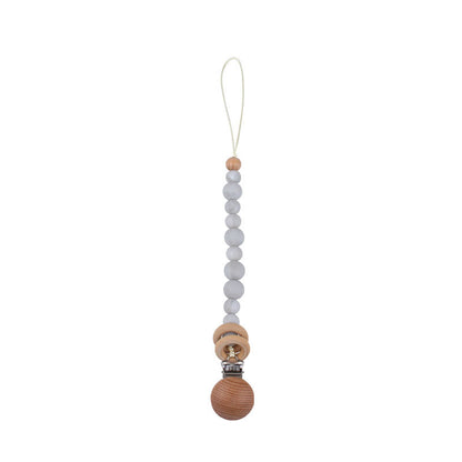 Baby Products Soothing Beech Wood Clip Pacifier Chain