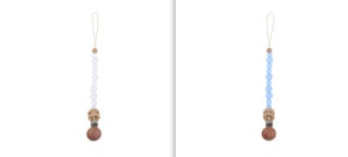 Baby Products Soothing Beech Wood Clip Pacifier Chain