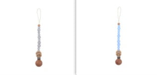 Baby Products Soothing Beech Wood Clip Pacifier Chain