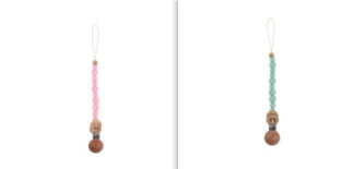 Baby Products Soothing Beech Wood Clip Pacifier Chain