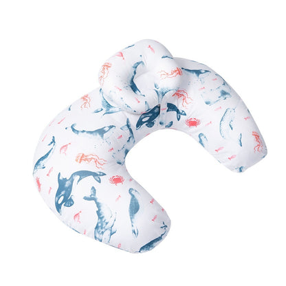 U-Shaped Nursing Pillow - Multifunctional Baby Breastfeeding & Support Pillow