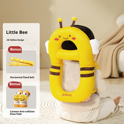 Baby Cartoon Anti-Collision Pillow - Toddler Fall Protection Cap & Head Cushion - Free Shipping