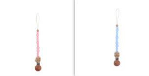 Baby Products Soothing Beech Wood Clip Pacifier Chain