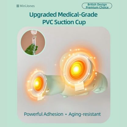 Baby Standing Bath Support - Wall Mount Adjustable Height Suction Cup Bathtub Holder - Free Shipping