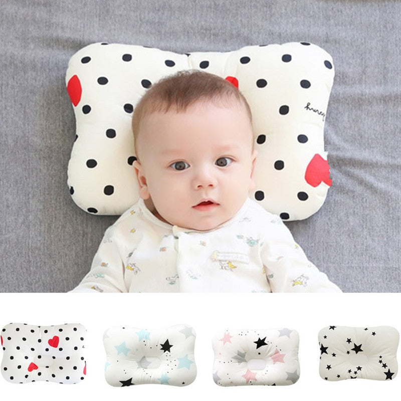 Baby Head Shaping Pillow - 3D Breathable Mesh Anti-Flat Head Pillow for Infants