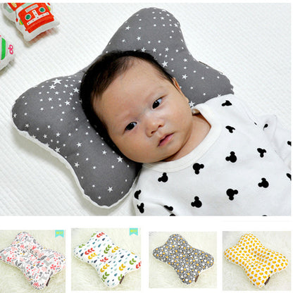 Baby Head Shaping Pillow - 3D Breathable Mesh Anti-Flat Head Pillow for Infants